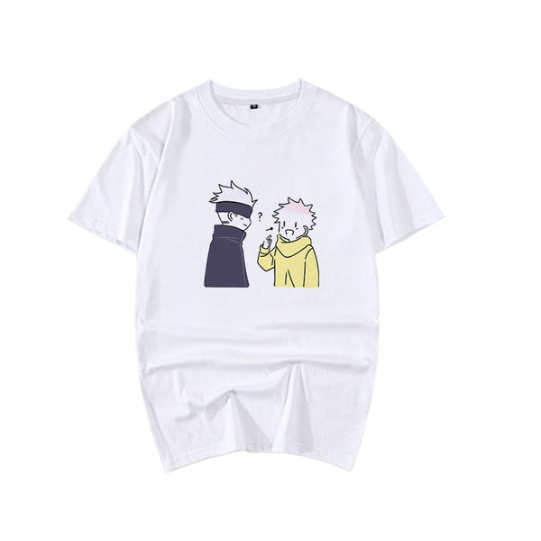 Chibi Gojo and Itadori Jujutsu Kaisen T-Shirt