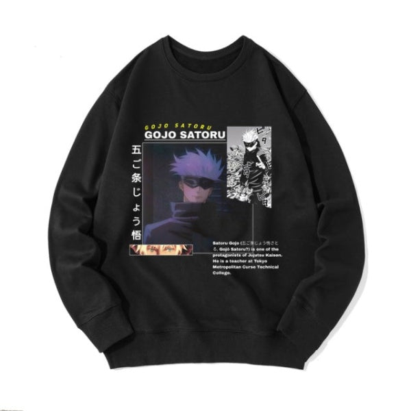 Gojo Satoru Character Highlight Jujutsu Kaisen Crewneck