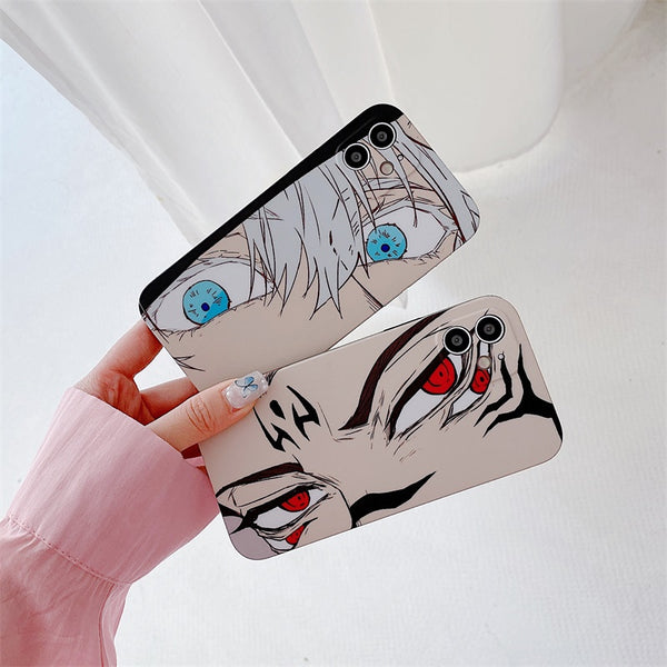 Sukuna and Gojo Glare Color Jujutsu Kaisen Phone Case