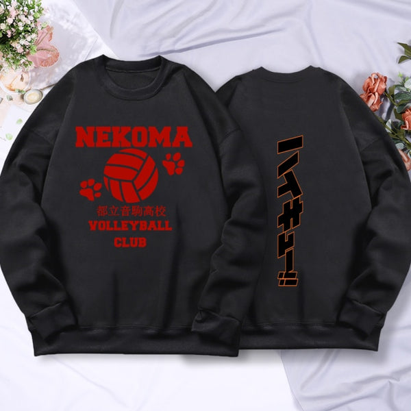 Nekoma Volleyball Club Fleece Crewneck