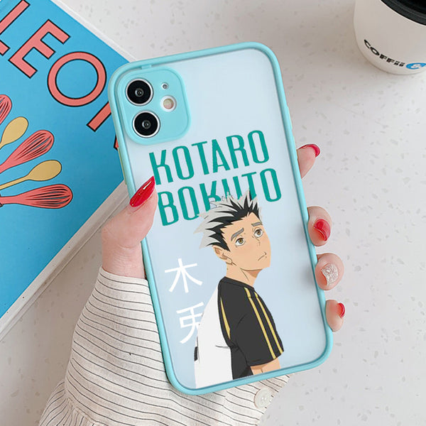 Sad Bokuto Bumper Shell Case