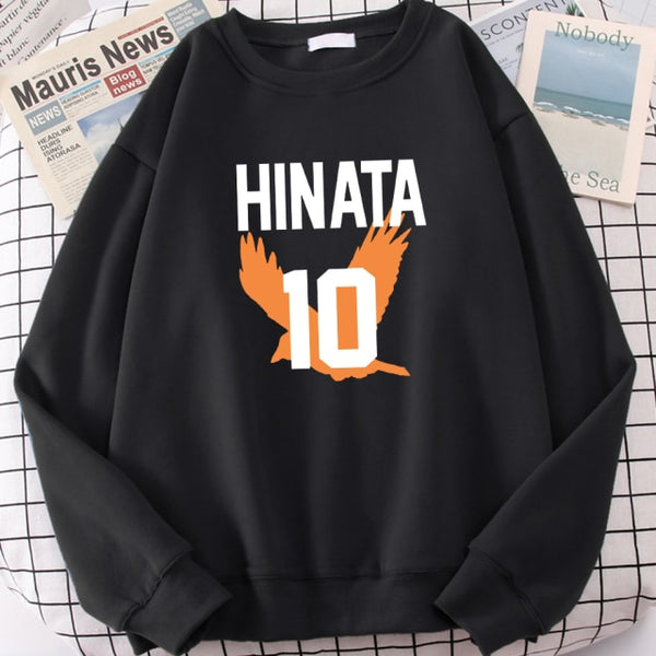 Hinata #10 Fleece Crewneck