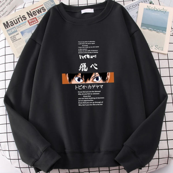 Kageyama Tobio Fleece Crewneck