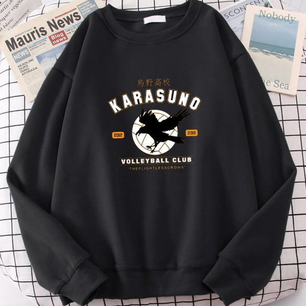 Karasuno High Volleyball Club Fleece Crewneck