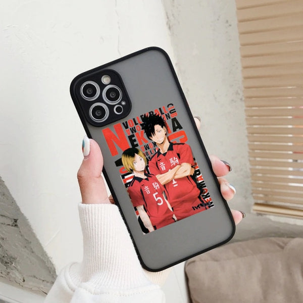 Kenma and Kuroo Bumper Shell Case