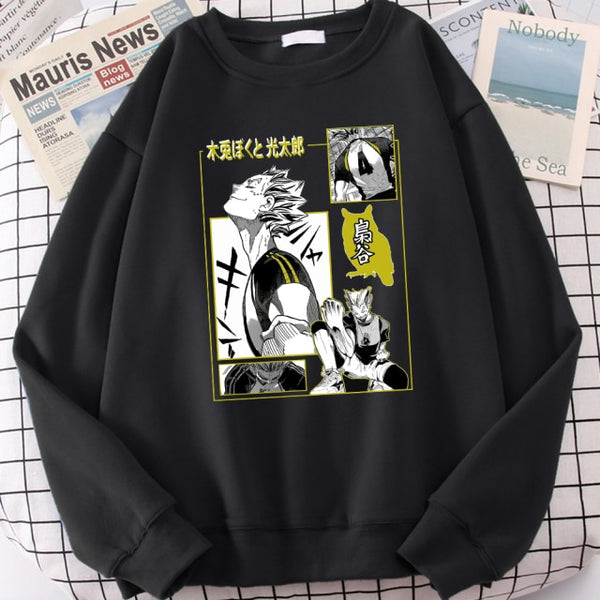 Bokuto #4 Fleece Crewneck