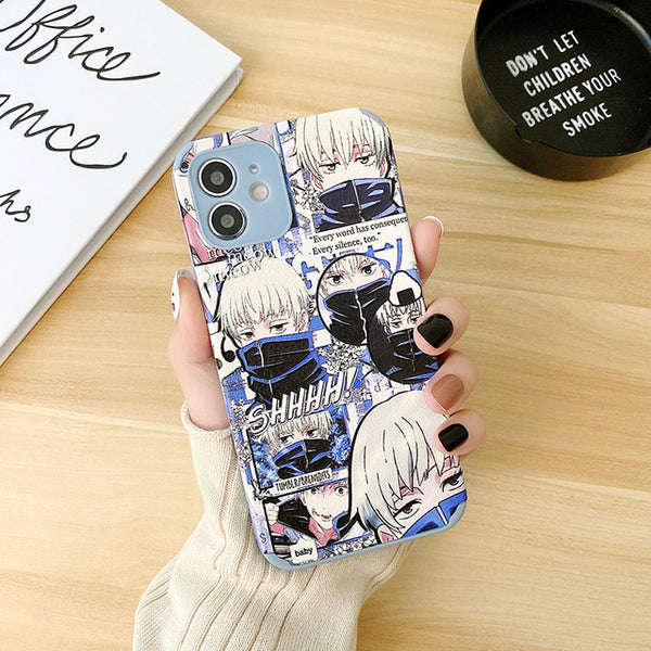 SHHHH! Toge Inumaki Jujutsu Kaisen Silicone Phone Case