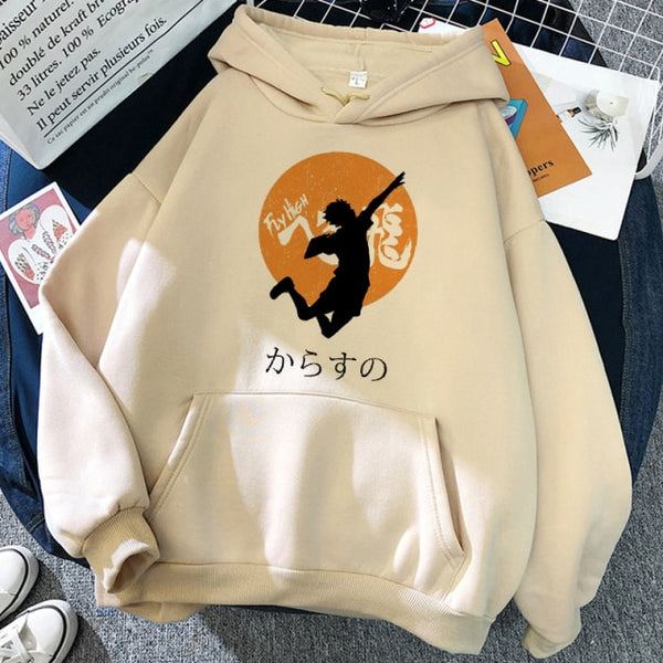 Haikyuu Fly High Fleece Pullover Hoodie