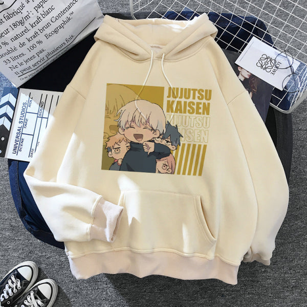 Team Gojo Chibi Jujutsu Kaisen Hoodie