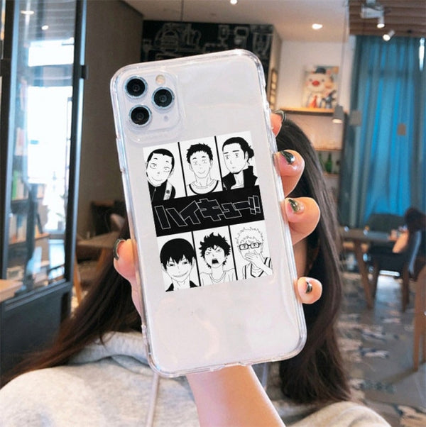 Haikyuu Meme Faces Soft Case